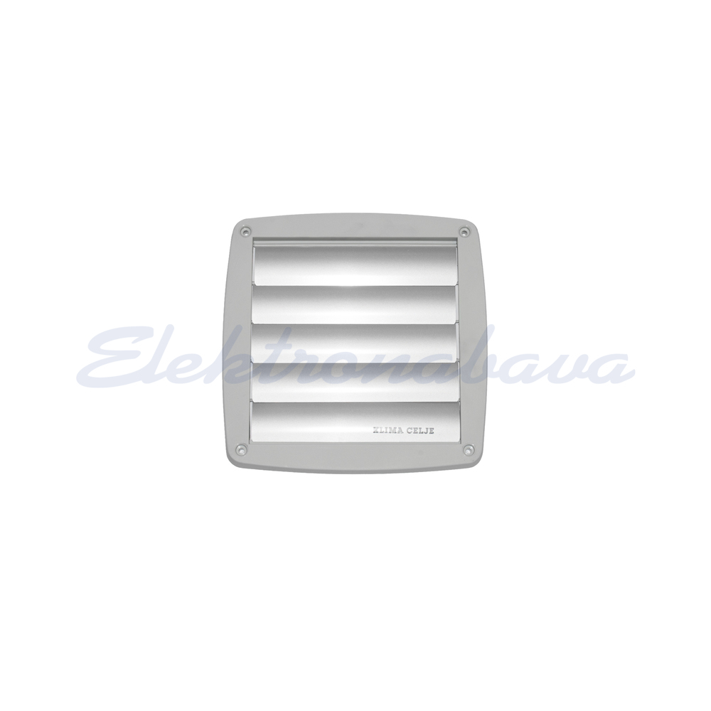 Slika proizvoda Zidni ventilator KLIMA CELJE fi 250mm 230V 860m3/h 46W 300x300mm sa samopodiznom roletom